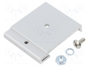 DIN rail mounting bracket; Mat: aluminium; 42mm; Rail: TS35