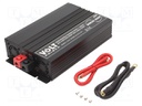 Converter: automotive dc/ac; 2500W; Uout: 230VAC; Out: mains 230V