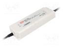 Power supply: switched-mode; LED; 151.2W; 54÷108VDC; 1400mA; IP67