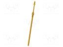 Test needle; Operational spring compression: 4mm; 3A; Ø: 0.6mm