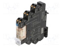 Relay: interface; DPDT; Ucntrl: 24VDC; 8A; DIN; Variant: Relay set