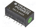 Converter: DC/DC; 3W; Uin: 18÷36V; Uout: 15VDC; Uout2: -15VDC; SIP8