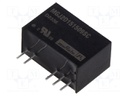 Isolated Board Mount DC/DC Converter, Gate Drive, 2 Output, 2 W, 15 V, 80 mA, -8.7 V