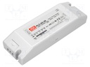 Power supply: switched-mode; LED; 61.2W; 36VDC; 25.2÷36VDC; 1.7A