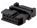 Plug; IDC; female; PIN: 10; IDC; for ribbon cable; 1.27mm