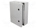 Enclosure: wall mounting; X: 300mm; Y: 400mm; Z: 150mm; ARCA; grey