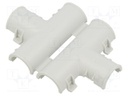 90° angled connector; grey; GW FIT; 20mm; IP40; T