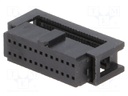Plug; IDC; female; PIN: 26; IDC; for ribbon cable; 0.635mm