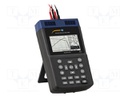 Meter: PV panel performance analyzer; 0÷60V; Display: LCD 4,8"