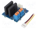 Module: relay; Channels: 2; 5VDC; max.250VAC; 2A; screw; Grove