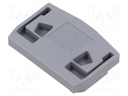 Separating plate; grey