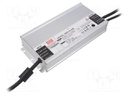 Power supply: switched-mode; LED; 480W; 68÷171.5VDC; 1400÷3500mA