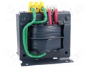 Transformer: mains; 630VA; 400VAC; 24V; Leads: terminal block; 8kg