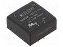 Converter: DC/DC; 6W; Uin: 18÷75V; 3.3VDC; Iout: 1.5A; 1"x1"; 14g