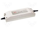 Power supply: switching; LED; 45.9W; 27VDC; 1.7A; 90÷264VAC; IP64