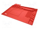 Soldering accessories: soldering mat; 455x300mm; max.300°C
