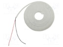 NEON LED tape; white cold; 2835; 12V; LED/m: 120; 6mm; IP65; 8W/m