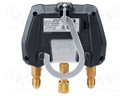 Digital manifold; Press.meas.range: -1÷60bar; Bluetooth; IP54