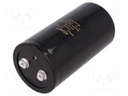 Capacitor: electrolytic; 2200uF; 500VDC; Leads: screw; ESR: 80mΩ