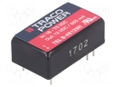 Converter: DC/DC; 8W; Uin: 18÷75V; Uout: 12VDC; Iout: 665mA; DIP16
