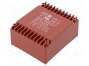 Transformer: encapsulated; 24VA; 115/230VAC; 24V; 24V; 500mA; 500mA