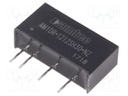 Converter: DC/DC; 1W; Uin: 11.4÷12.6V; 12VDC; Iout: 83mA; SIP7; 2.1g