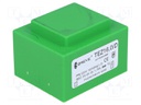 Transformer: encapsulated; 16VA; 230VAC; 9V; 1777.7mA; IP00; 420g