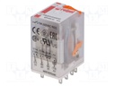 Relay: electromagnetic; 3PDT; Ucoil: 230VAC; 10A/250VAC; 10A/24VDC