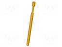 Test needle; Operational spring compression: 4mm; 5A; Ø: 2mm; 0.6N