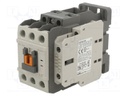 Contactor: 3-pole; NO x3; Auxiliary contacts: NO + NC; 12VDC; 32A