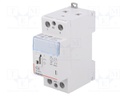 Contactor: 2-pole installation; NO x2; 230VAC; 63A; DIN; SM300