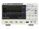 Oscilloscope: mixed signal; Channels: 4; Band: 200MHz; 125Mpts/ch