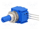 Potentiometer: shaft; single turn; 5kΩ; ±20%; 1W; linear; 6.35mm