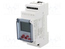 Timer; Range: 0,1s÷100h; DPDT; 24÷250VAC; 30÷300VDC; DIN; PIN: 12
