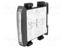 Converter: analog signals; DIN; 4÷20mA; 20÷30VDC; IP20; 0÷70°C