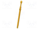 Test needle; Operational spring compression: 4mm; 8A; Ø: 2mm; 5N