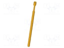 Test needle; Operational spring compression: 4mm; 8A; Ø: 2mm