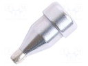 Nozzle: desoldering; Hole dia: 1mm; for QUICK-713 station