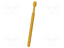 Test needle; Operational spring compression: 4mm; 5A; Ø: 2mm; 0.8N