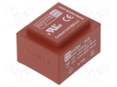 Transformer: encapsulated; 3.2VA; 230VAC; 24V; 24V; 67mA; 67mA