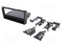 Radio mounting frame; Toyota; 1 DIN; black