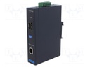 Industrial module: media converter; GIGA ETHERNET/SFP fiber
