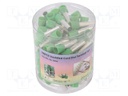 Kit: bootlace ferrules; insulated; 16mm2; 18mm; Colour: green