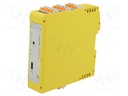 Automation module: safety relay; 24VDC; IN: 5; OUT: 5; PSRuni; IP20
