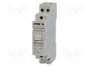 Relay: installation; bistable; NO x2; Ucoil: 12VDC; Mounting: DIN