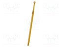 Needle-like test probe; Operational spring compression: 4.3mm