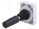 Switch: joystick; Stabl.pos: 2; 30mm; black; none; IP66; Pos: 2