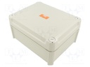 Enclosure: junction box; X: 150mm; Y: 190mm; Z: 94mm; IP66