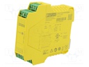 Automation module: safety relay; OUT: 7; for DIN rail mounting
