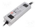 Power supply: switched-mode; LED; 200.88W; 54VDC; 3.72A; IP67; 93%